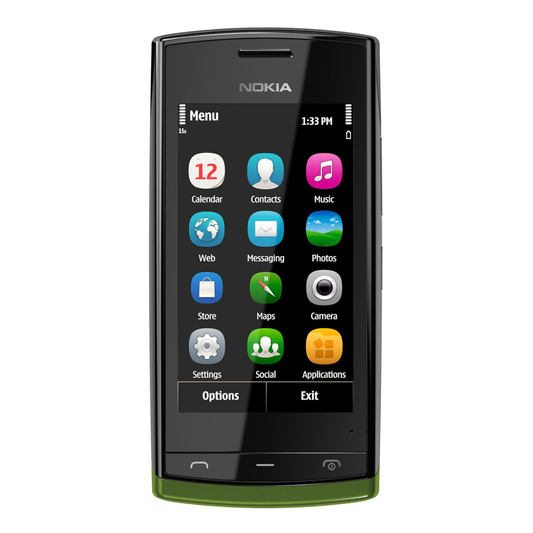 Hydrogel Screen Protector for Nokia 500 (Pack of 2)