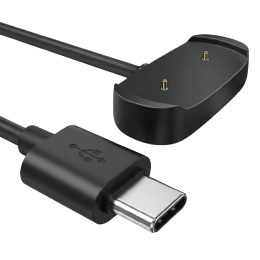 USB-C Magnetic Charger Cable for Amazfit Active / Active Edge (Black) 1m
