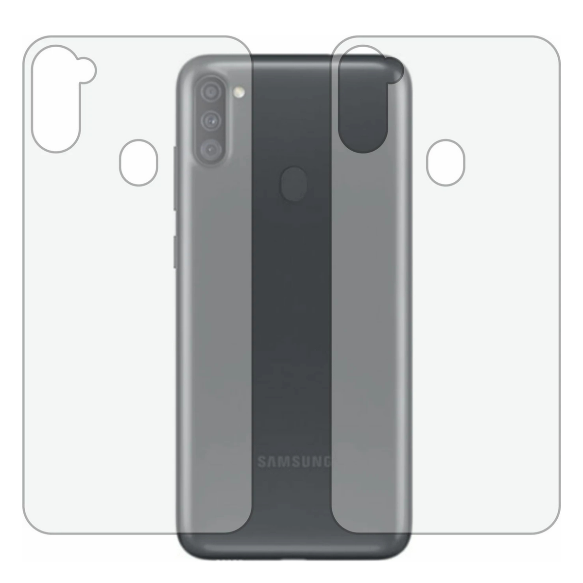 Back Hydrogel Protector for Samsung Galaxy A11 (Pack of 2)