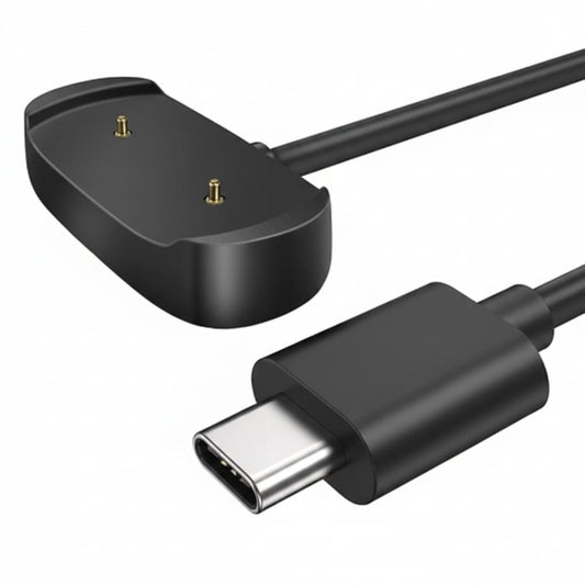 USB-C Magnetic Charger Cable for Amazfit Watch (GTR2/GTS2/Bip U/Bip 3) (Black) 1m
