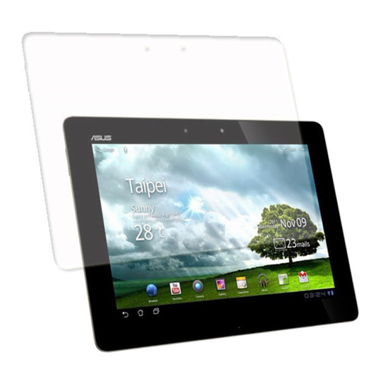 Hydrogel Screen Protector for Asus Transformer Prime TF201 (Pack of 2)