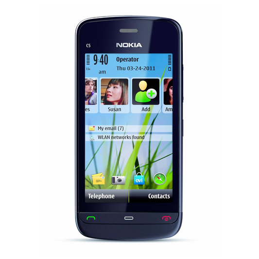 Hydrogel Screen Protector for Nokia C5-03 (Pack of 2)