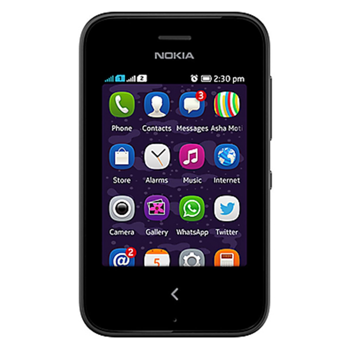 Hydrogel Screen Protector for Nokia Asha 230 (Pack of 2)