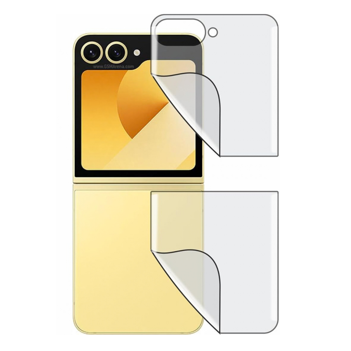 Back Hydrogel Protector for Samsung Galaxy Z Flip6 (Pack of 2)