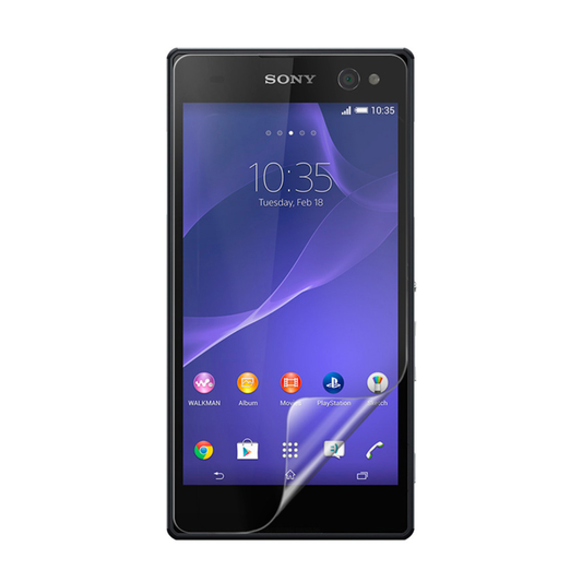 Hydrogel Screen Protector for Sony Xperia C3 Dual (Pack of 2)