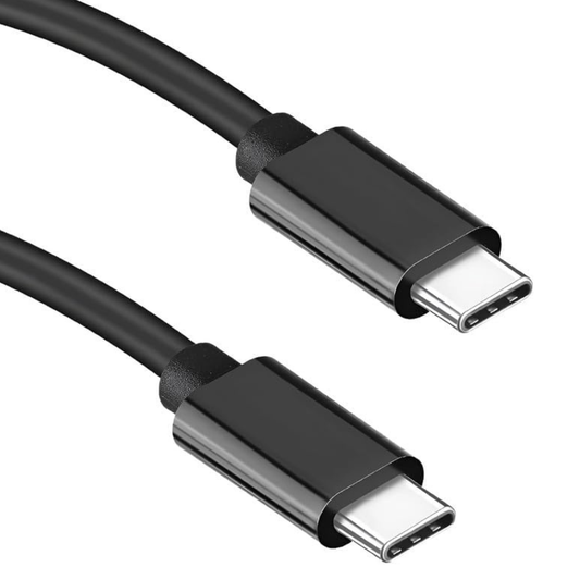 Charger Cable for Xiaomi Phones USB-C to USB-C (Black) 1m