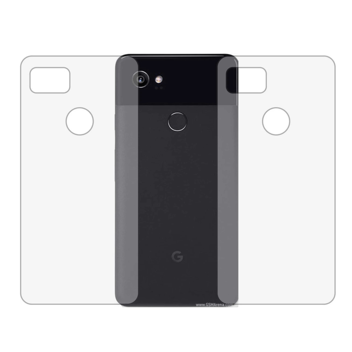 Back Hydrogel Protector for Google Pixel 2 (Pack of 2)