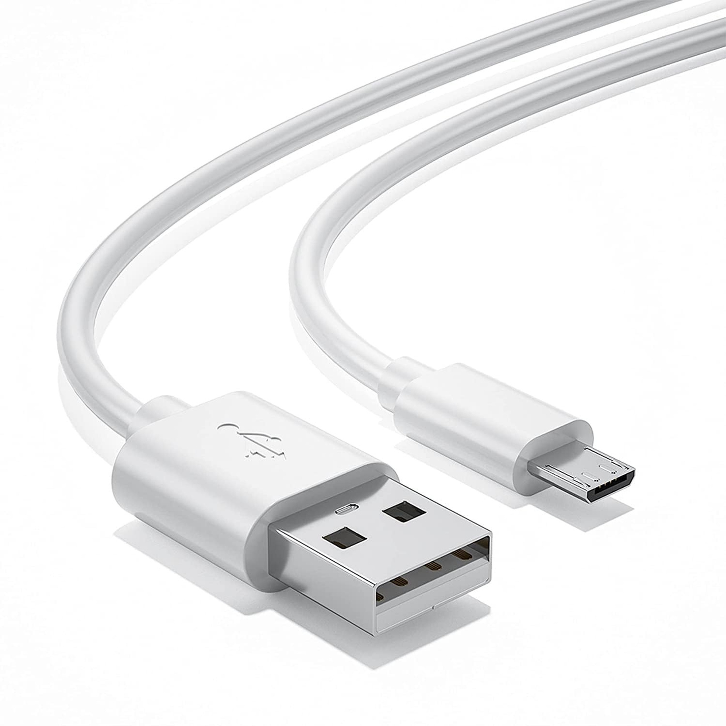 USB-A to Micro-USB Charger Cable for HTC Phones (White) 1m