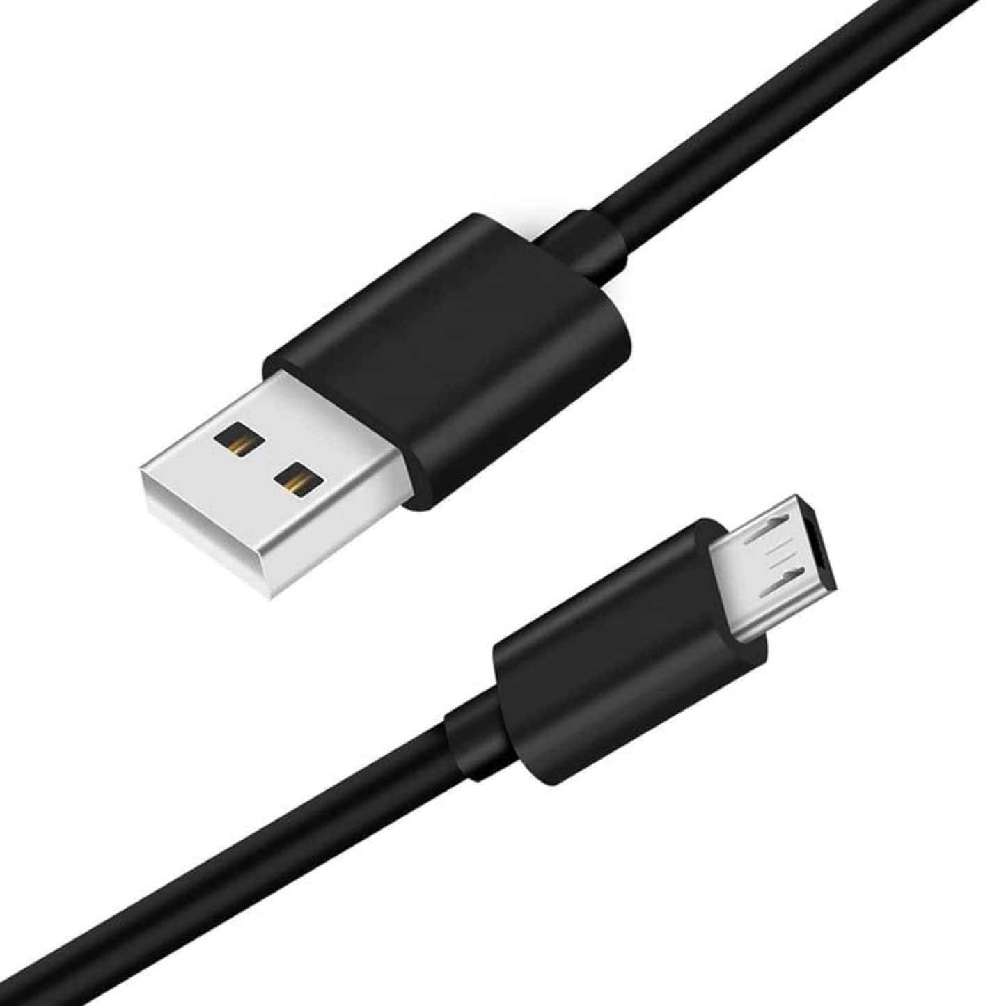 USB-A to micro-USB Charger Cable for TCL Phones (Black) 1m