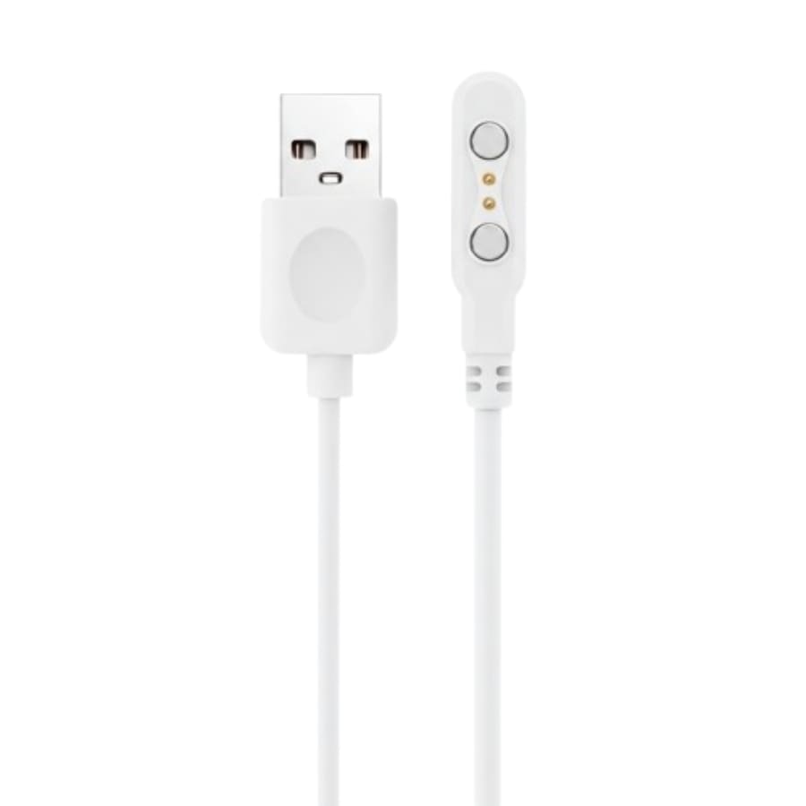 USB A Magnetic Charger Cable Zhiweide Smart Bracelet (White) 1m