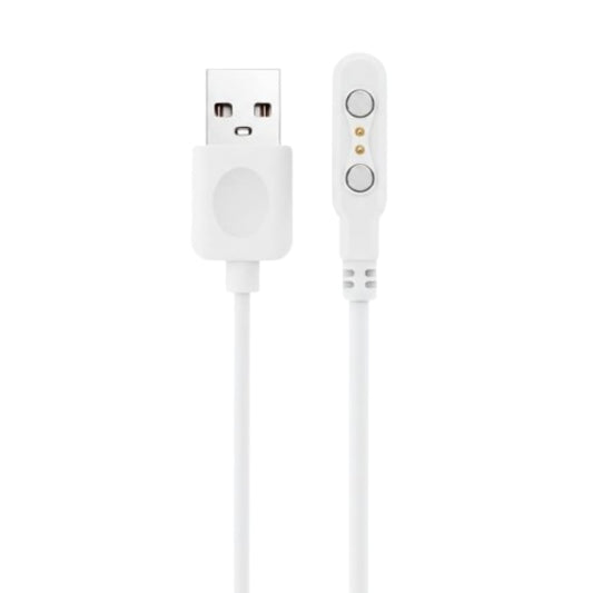 USB A Magnetic Charger Cable Zhiweide Smart Bracelet (White) 1m