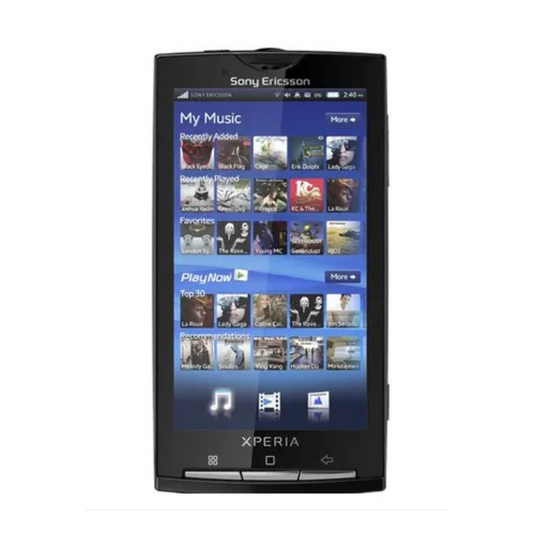 Hydrogel Screen Protector for Sony Ericsson Xperia X10 (Pack of 2)