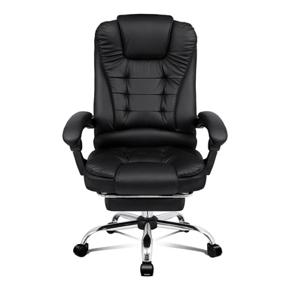 Reclining Leather Ergonomic Gaming Chair Office Massage Chair