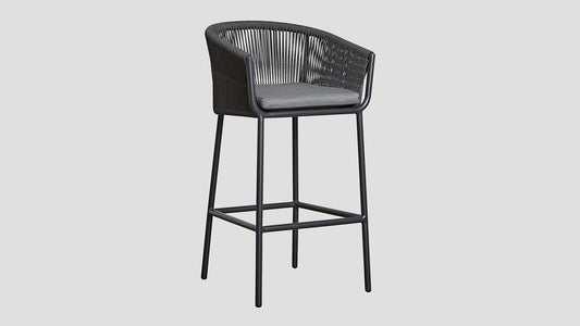 OMAHA ROPE BAR STOOL