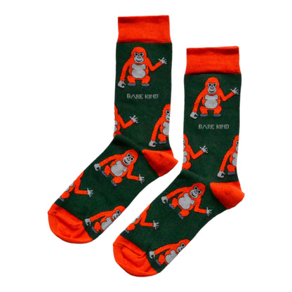 Save the Orangutans Bamboo Socks