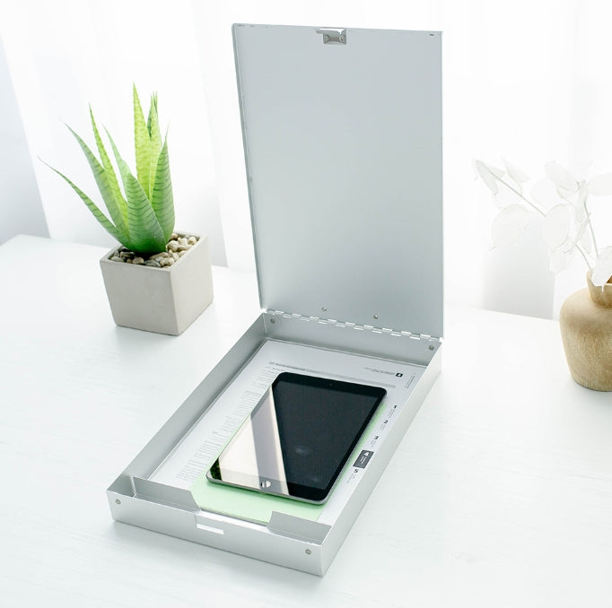 Aluminum Clipboard with Storage