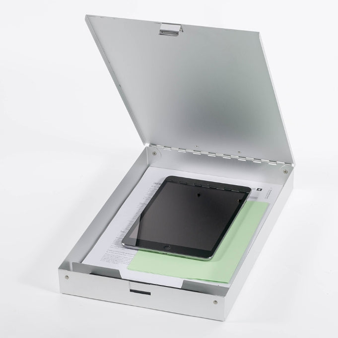 Aluminum Clipboard with Storage