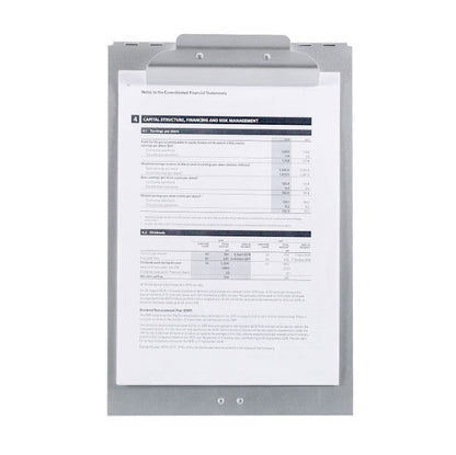Aluminum Clipboard with Storage