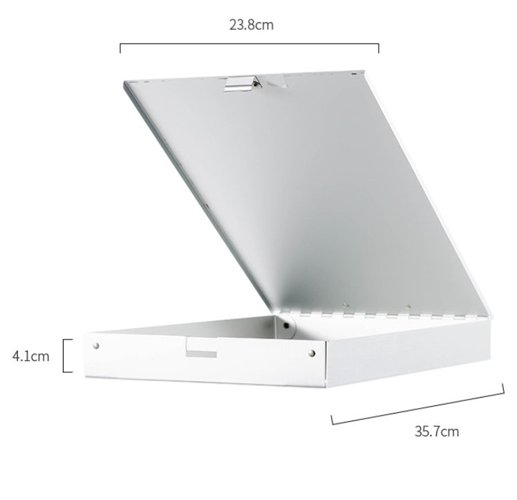 Aluminum Clipboard with Storage