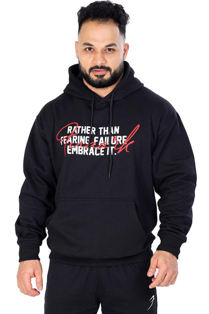 Oversized Frost Hoodie Black