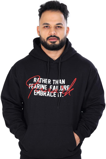 Oversized Frost Hoodie Black