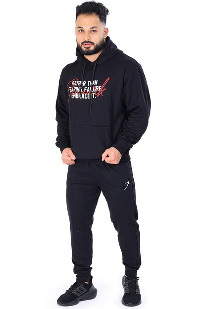 Oversized Frost Hoodie Black