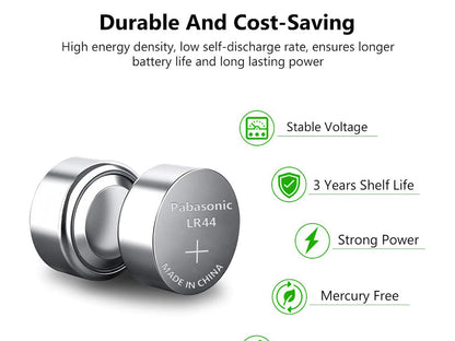 Panasonic LR44 Batteries 2PCS