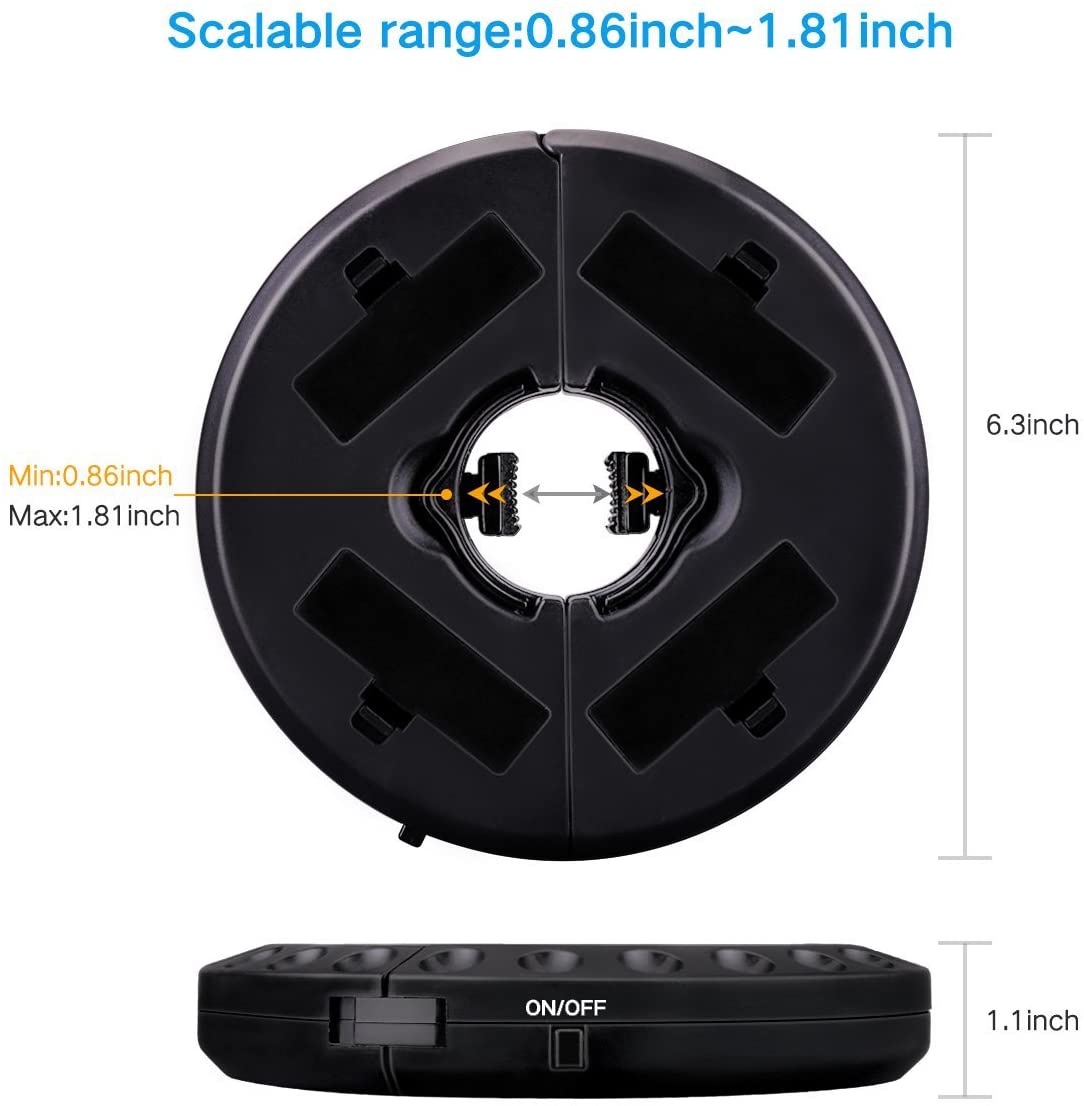 Umbrella Light 28 LED Parasol parasol for patio - The Shopsite