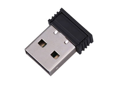 Wireless Keyboard And Mouse Slim Full Black - The Shopsite