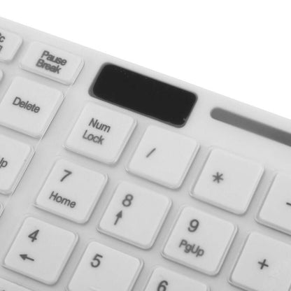 2.4Ghz Wireless Keyboard Mouse White - The Shopsite