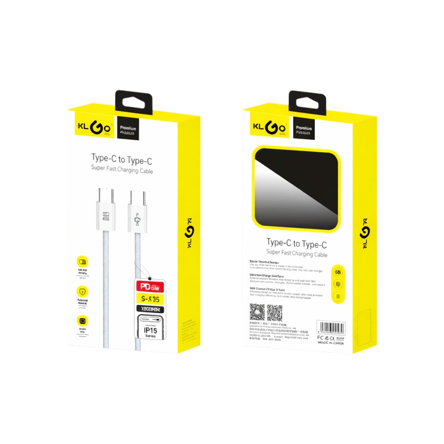 Frankly Cotton PD 60W Fast Charge Type-C to Type-C Cable