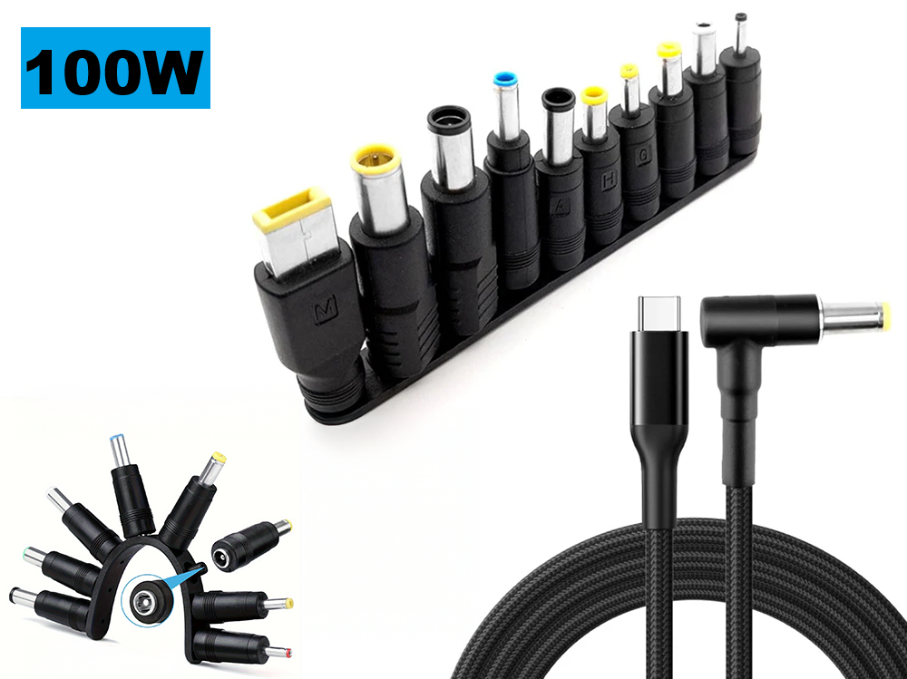 Universal USB-C Charger Cable Laptop Charger