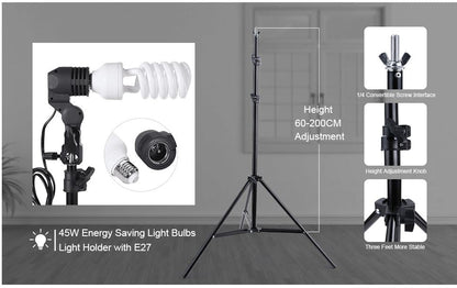 Photography Studio Set Photography Studio Kit - The Shopsite