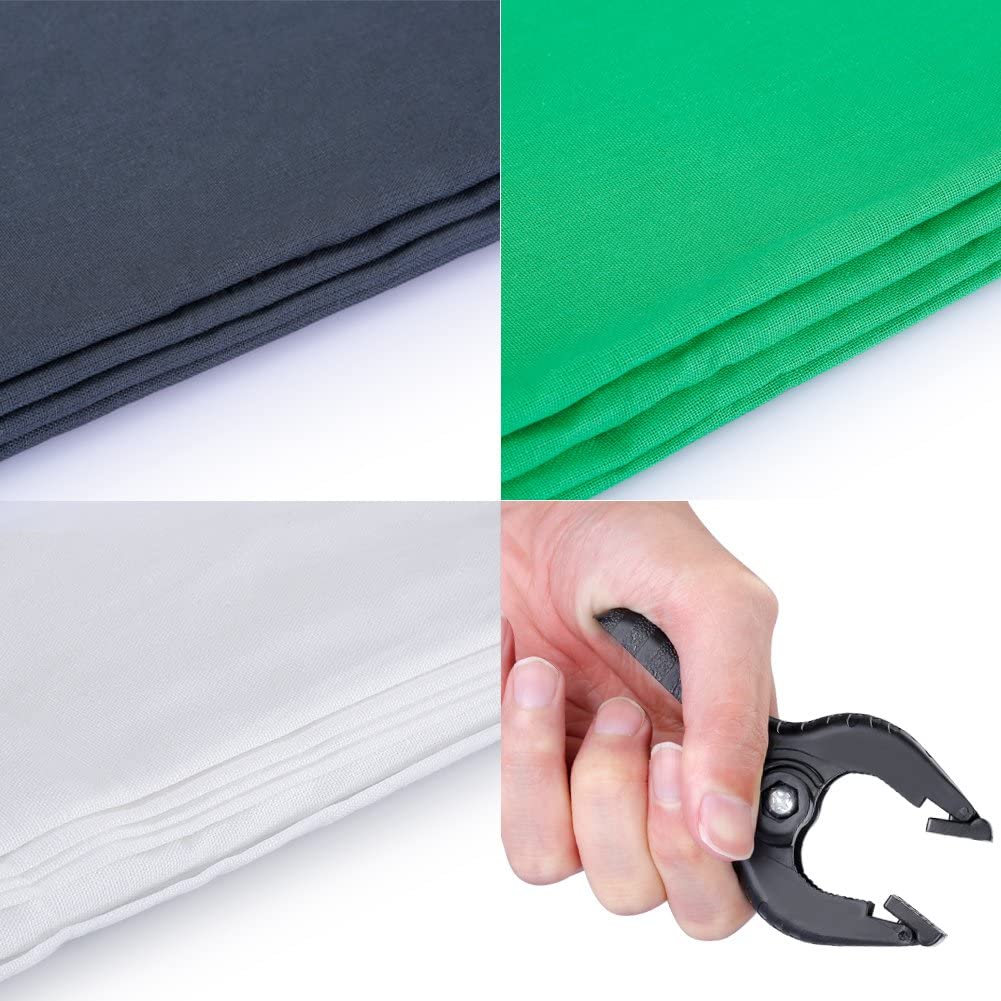 Muslin backdrop kit