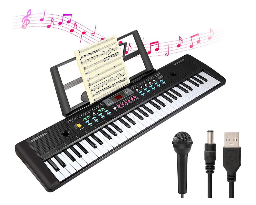 61 key piano keyboard