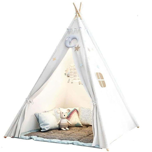 White kids teepee play tent