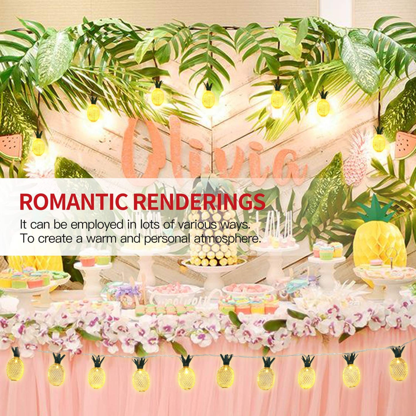 Solar Powered String LED Light Waterproof