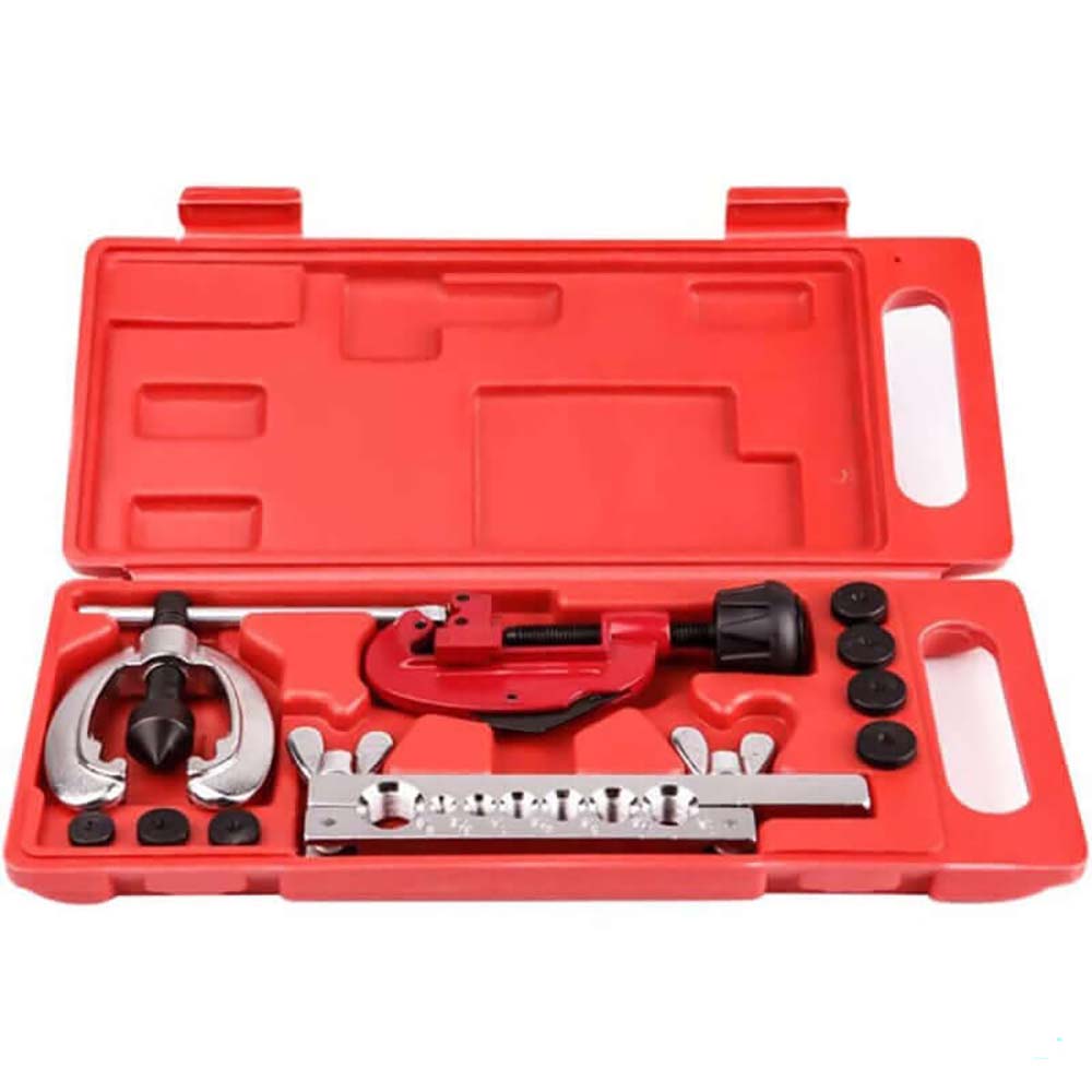 Double flaring tool kit