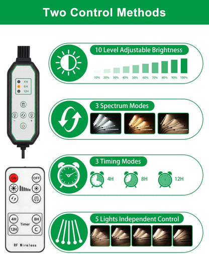 LED Grow Lights UV Indoor Plants