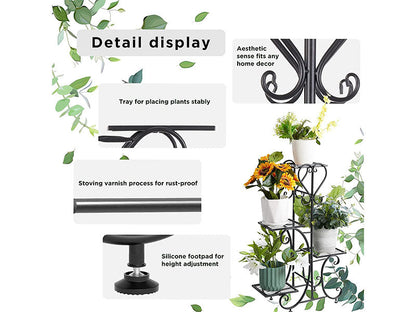 Metal Plant Stand 4 Tier - The Shopsite