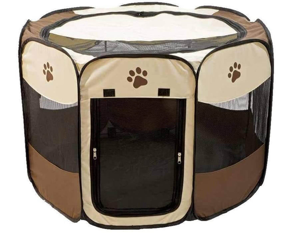Dog Playpen Dog Play Pen Foldable Pet Playpen Tent Cage Crate