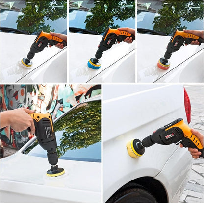 Car polishing and waxing pads