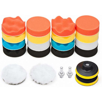 Car polishing pads kit