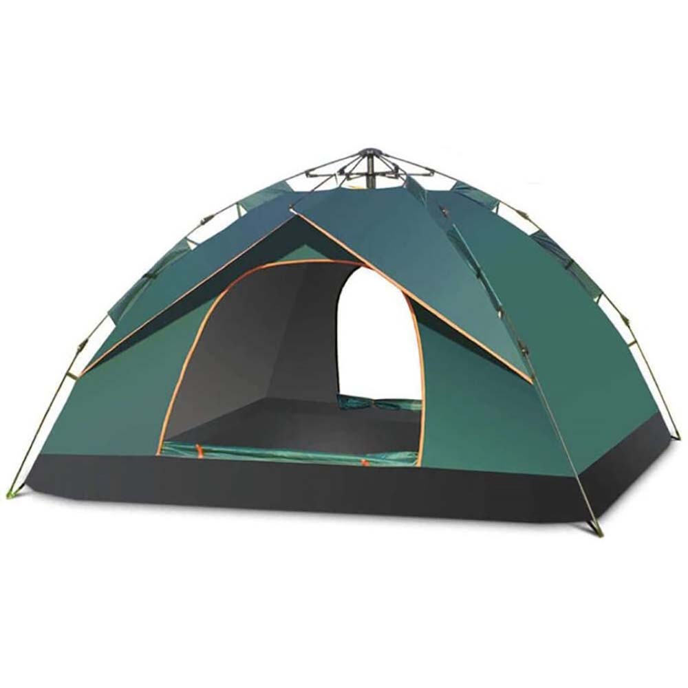 Pop Up Camping Tent - 2 Person Double Pop Up Tent | Easy to Pitch with Small Porch for Storage – Ideal for Camping & Festivals