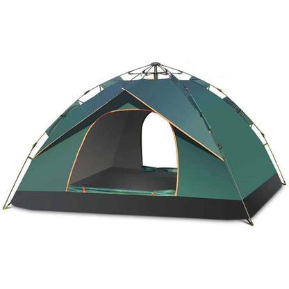 Pop Up Camping Tent - 2 Person Double Pop Up Tent | Easy to Pitch with Small Porch for Storage – Ideal for Camping & Festivals