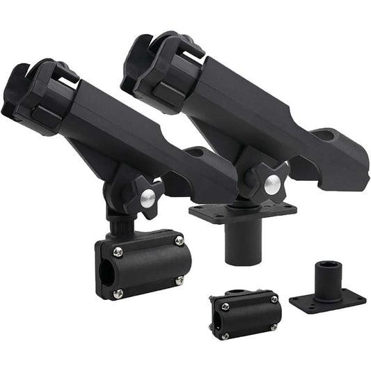 Adjustable rod holder set