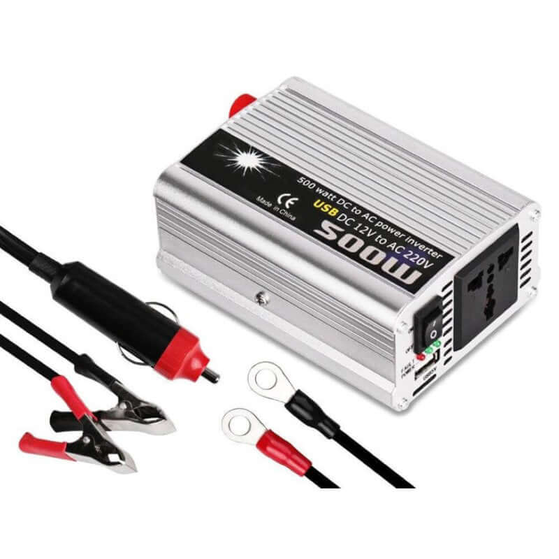 500W Dc 12V To Ac 220V Usb Car Power Inverter - The Shopsite