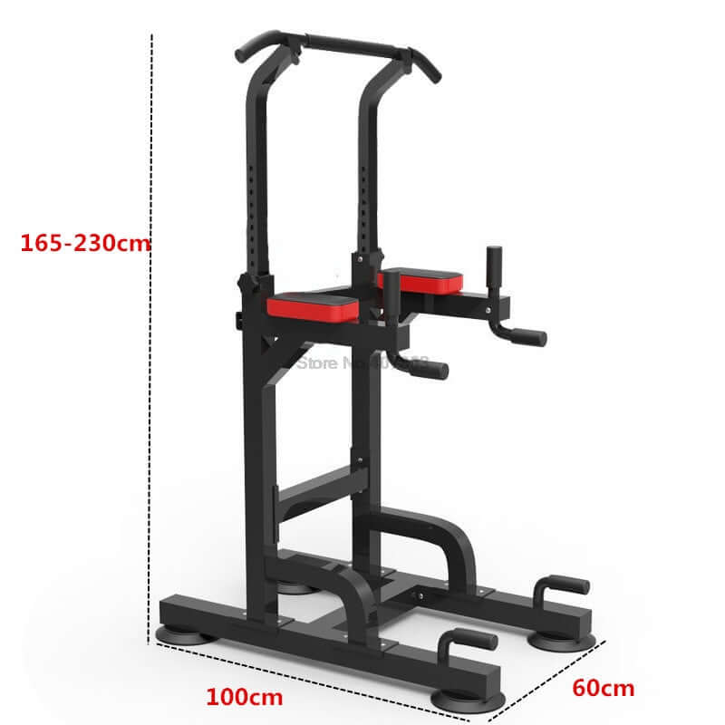 Chin Up Pull Up Chin Up Station Power Tower with Boxing - The Shopsite