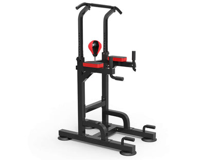 Chin Up Pull Up Chin Up Station Power Tower with Boxing - The Shopsite