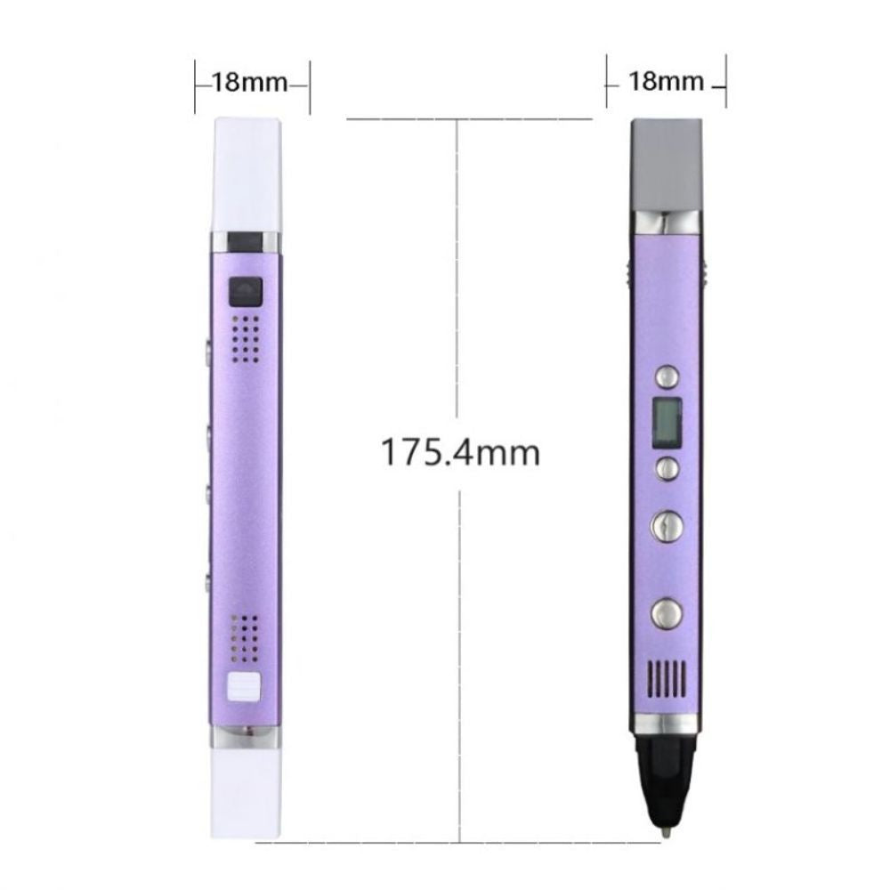 New Version 3D Pen Kit with 10 Colors PCL Filaments